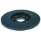 Weiler 4-1/2" Tiger Flap Disc, Angled (TY29), Backing, 80Z, 7/8" 50004 - alternate 1